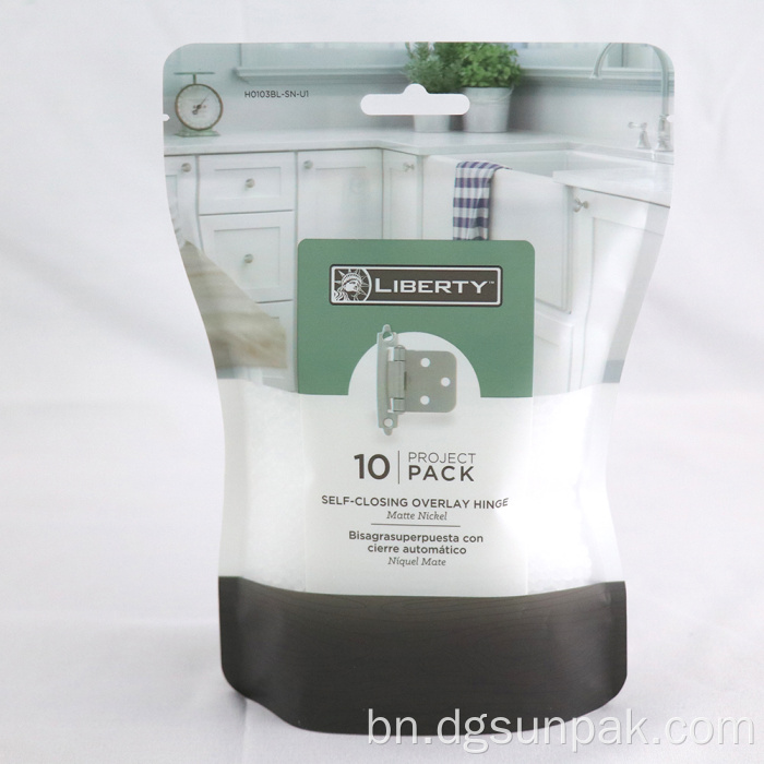 প্যাকেজের জন্য আর্দ্রতা প্রমাণ হার্ডওয়্যার প্যাকেজিং কম্পোজিট ব্যাগ